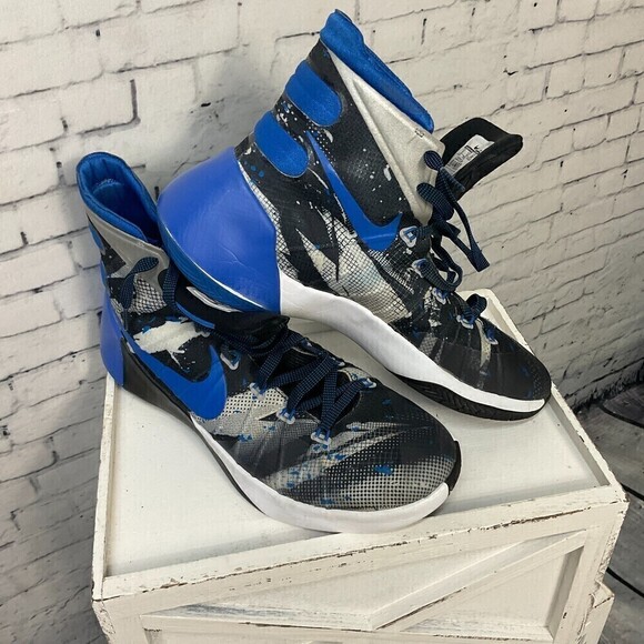 Nike Mens Basketball Shoes Size 12 Hyper Dunk 2015 Style 749567 140 Athletic Rck - Picture 5 of 12
